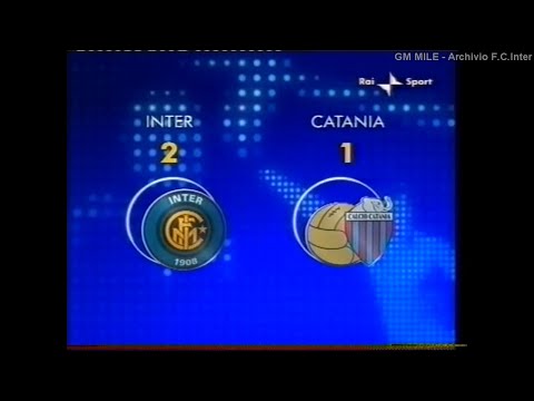 2008-09 (2^ - 13-09-2008) INTER-Catania 2-1 [Plasmati,Aut.Mascara,Aut.Terlizzi] 90°Minuto Rai2