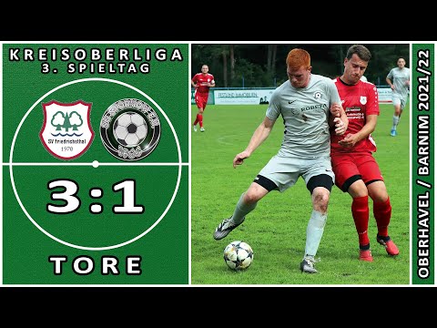 SV FRIEDRICHSTHAL - SG STORKOW 3:1 - Tore [KOL 2021/22 - 3. Spieltag]