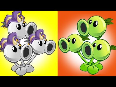Plants Vs Zombies 2 - 😘Primal Threepeater Super Power! (PvZ2)