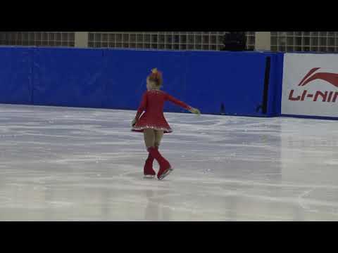 13th Santa Claus Cup 2019: Yalizaveta Ivanchenko(UKR) - Mini Chicks Girls ISU 6 Free Skating