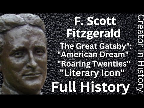 F. Scott Fitzgerald |The Genius Behind ||The Great Gatsby book |Full History|