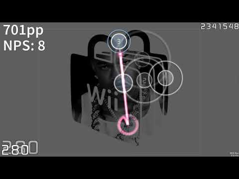 DatManOvaDer - Busta Rhymes Goes To The Wii Shop Channel [oof] +HR with pp at the side