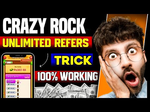 Crazy Rock App|Unlimited Invites ?|10 purple Horn Or 12 purple Horn?|Withdraw Posible?| Real or Fake