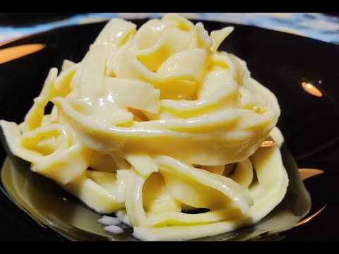 FETTUCCINE ALFREDO, le vere fettuccine ALFREDO, ricetta fettuccine alfredo, con #videoricetteinsieme