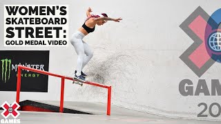Download lagu GOLD MEDAL VIDEO: Women’s Skateboard Street | X Games 2021 mp3