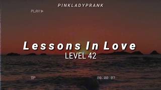 Lessons in Love - Level 42 (Español - Inglés)