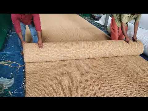 Brown Coir Cricket Mat