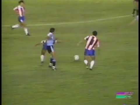 Uruguay - Paraguay / Copa America 1989 (Ruben Sosa, Ruben Paz, Francescoli, Alzamendi)