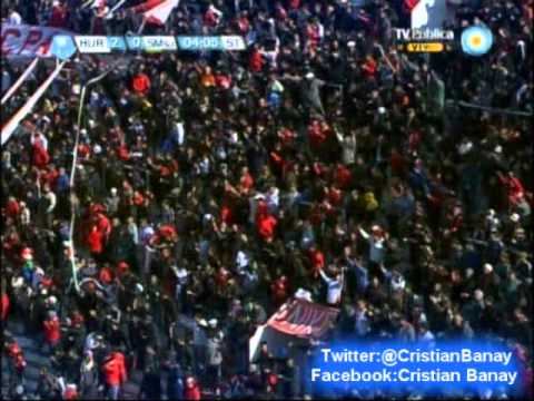 Huracan 2 San Martin SJ 0 (Relato Julian Bricco) Torneo Nacional B 2013/14 Los goles (25/8/2013)