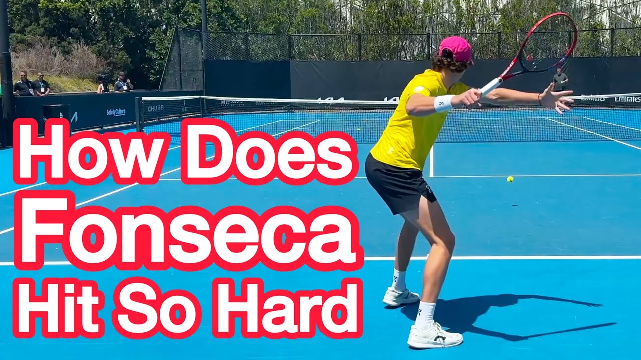Here’s How Joao Fonseca Hits So Hard (Tennis Forehand Technique)