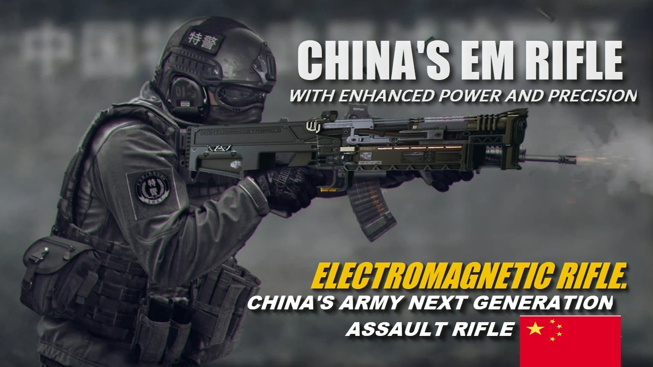 China's next generation electromagnetic Assault Rifle with enhanced power and precision