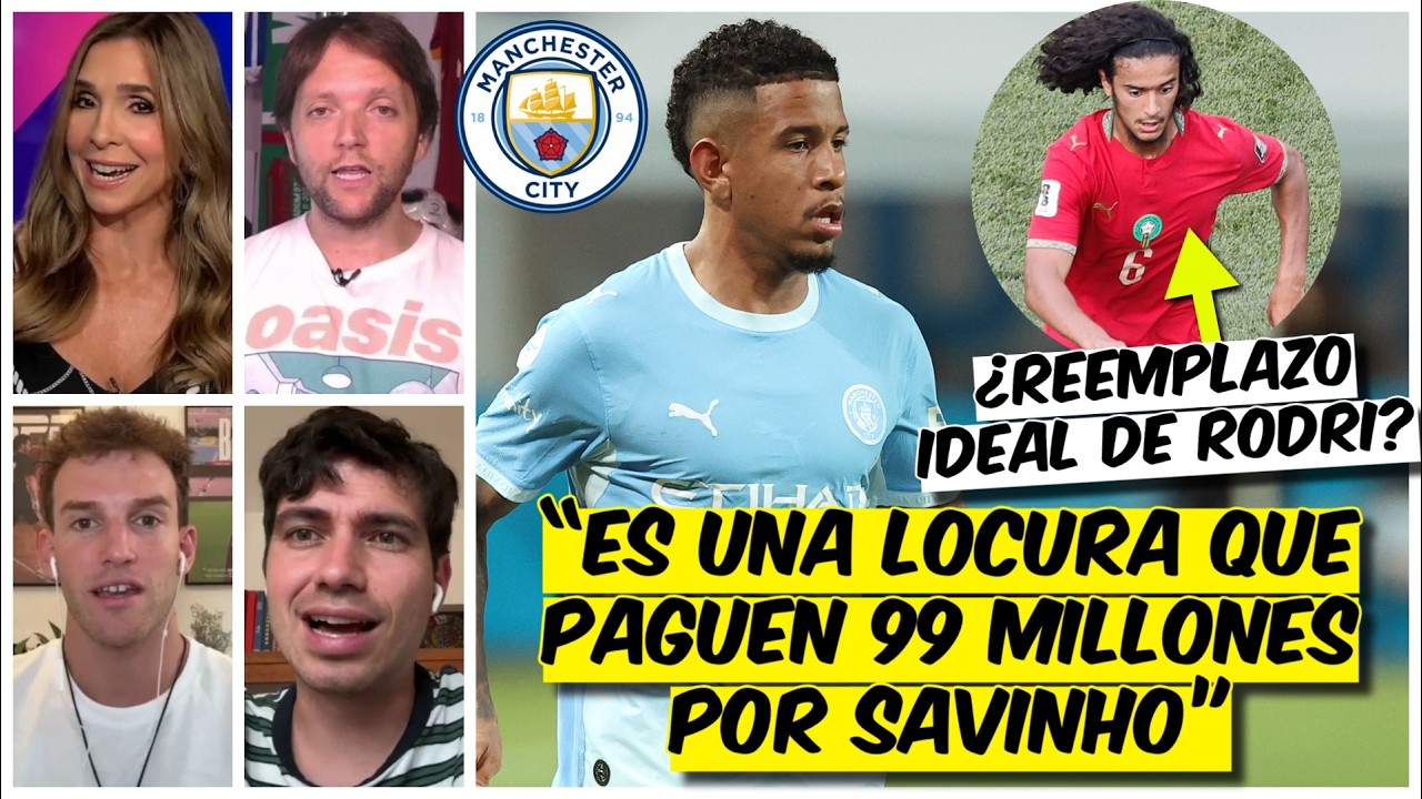 EL MANCHESTER CITY tiene al REEMPLAZO de RODRI. pagaría 100 MILLONES por Bouaddi | Exclusivos