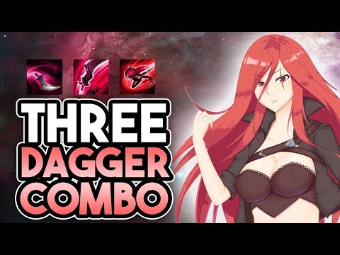 THREE DAGGER LANE COMBO WITH KATARINA - Is E Max Good? | Katlife