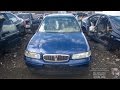 AUTOMOBILIU DALYS ROVER 400 1996 1 6 SI 82KW BENZINAS MECHANINE HECBEKAS
