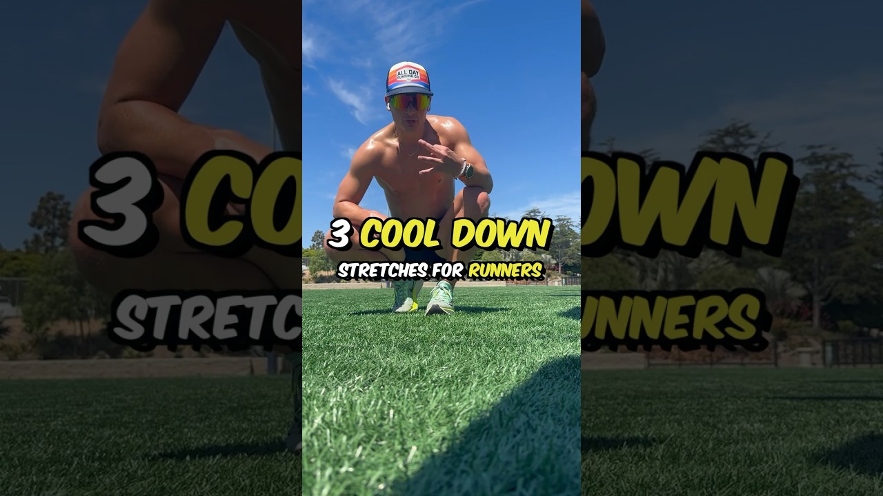 3 Cool Down Stretches for Runners 🏃🏻‍♂️📓