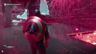 The Red Room With Mcu 2012 Suit vs Captain America - Marvel's Avengers Game