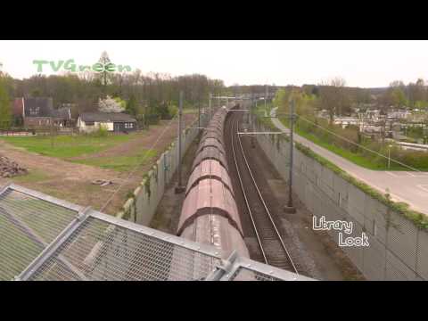 Iron ore train on the Betuweroute track - Betuwelijn