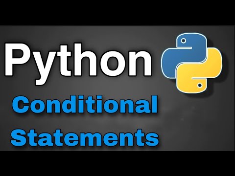 Python Tutorial 16 Conditional Statements