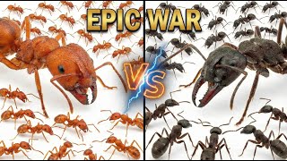 Harvester Ants vs Trap-Jaw Ants: The Ultimate Colony War
