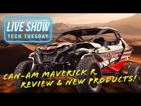 Tech Tuesday // CAN-AM Maverick R Review and NEW PRODUCTS!