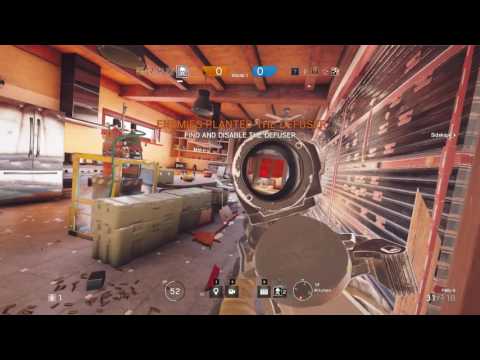 1v5 defuse Rainbow 6 Siege - Ranked
