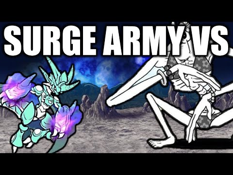 Can I Beat ITF Moon with Only Surge Army - Battle Cats