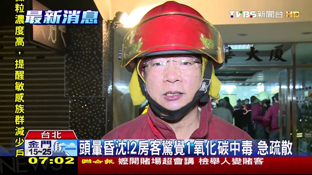 頭暈昏沈!2房客驚覺一氧化碳中毒 急疏散