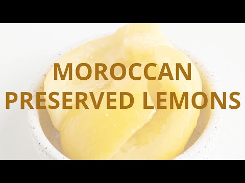 Moroccan Preserved Lemons