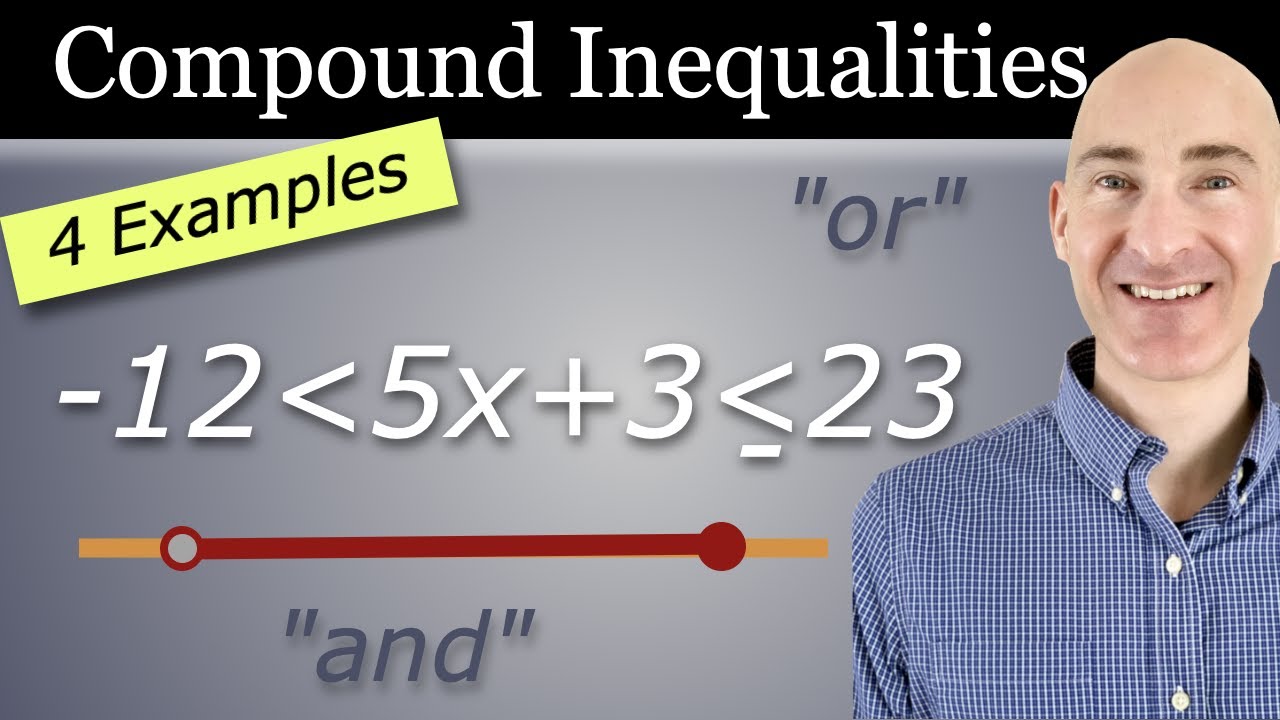 Compound Inequalities - How to Solve and Graph