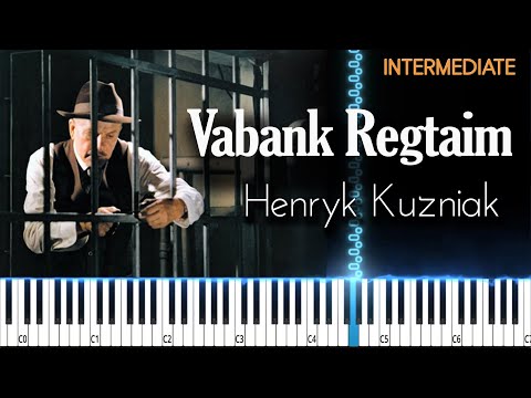 Vabank Regtaim - Henryk Kuzniak | Piano Tutorial