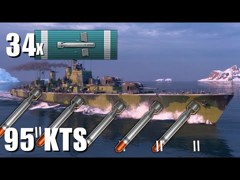 Super Halland's 95-Knot Torpedoes Snipe Battleships