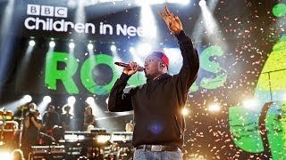 Dizzee Rascal - Love This Town at Children In Need Rocks 2013