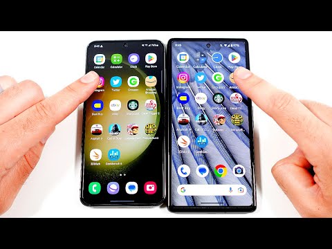 Galaxy S23 vs Pixel 7A Speed Test