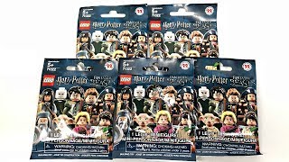 LEGO Harry Potter and Fantastic Beasts Minifigures - 5 pack opening! by just2good