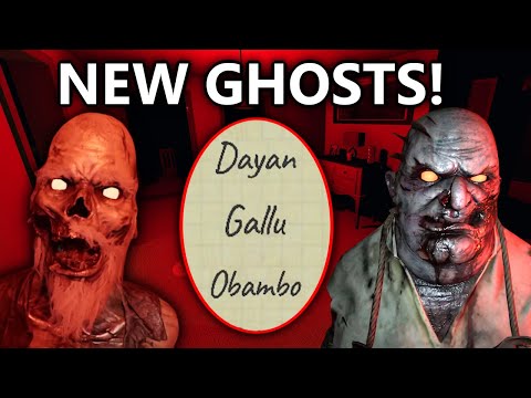 We Found MANY NEW GHOSTS on the New Update (THEY ARE CRAZY) - Phasmophobia