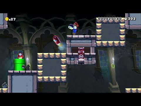 Return to the Infinite Stairs by JiReez - SUPER MARIO MAKER - NO COMMENTARY 1az