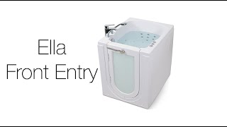 Front Entry Walk-In Tub - Acrylic, Outward Swing Door & Low Step Entry