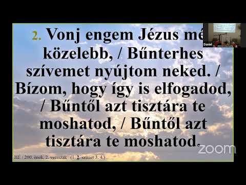 Istentisztelet, 2022.05.07.