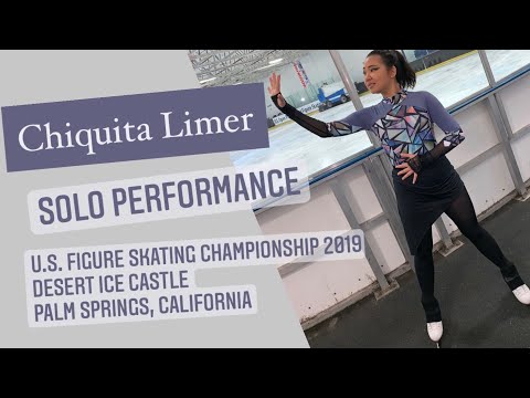 Chiquita Limer Solo at The U.S. Open Figure Skating Championship 2019 - Super HQ