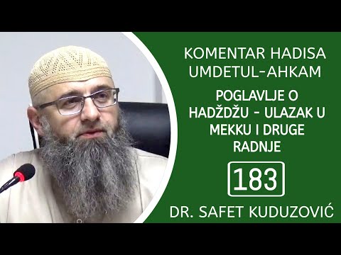 183. UMDETUL-AHKAM - Propis crnog kamena (hadžerul-esved)
