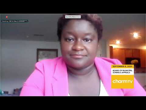 Board of Municipal & Zoning Appeals Hearing; September 8, 2020