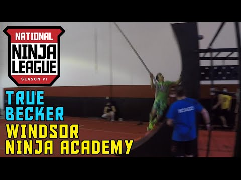 True Becker 1st Place Windsor Ninja Academy | National Ninja League Season 6