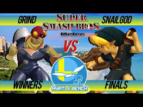 SocaSmash 168 Melee Singles: Grind (Captain Falcon) vs SnailGod (Young Link) Winners Finals