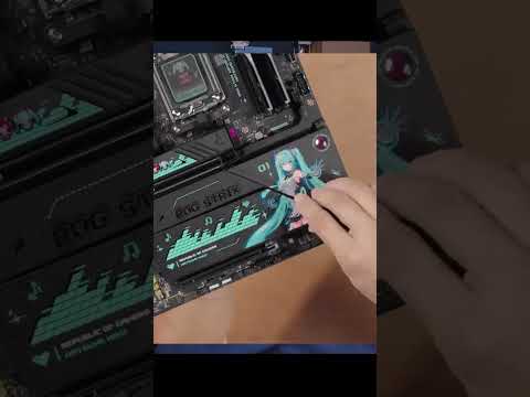 ASUS Has Gone FULL ROG with Hatsune Miku ROG STRIX X870E H GAMING WIFI7 v2