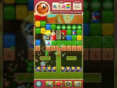 TOON BLAST 2554 crown 3 STARS