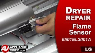 LG Dryer Not Heating - Flame Sensor Repair