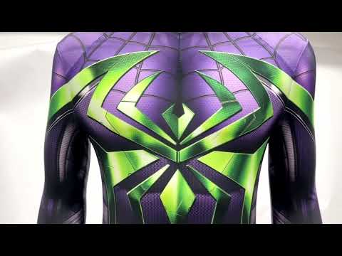 Marvel's Spider-Man - Miles Morales Purple Reign Suit Cosplay Costume Showcase