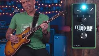 Video thumbnail for Maxon Apex808 overdrive pedal - demo by RJ Ronquillo by R.J. Ronquillo