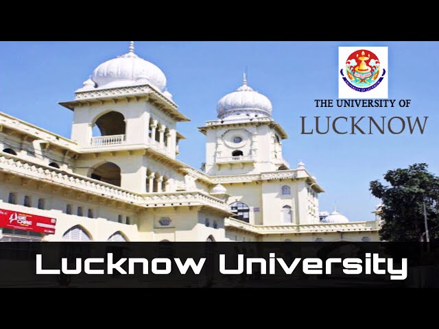 Lucknow University video #1