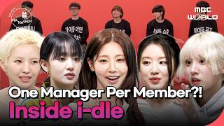 [K-POP] Inside i-dle’s Daily Life with Their Managers🤩 #idle #Kpop #girlgroup